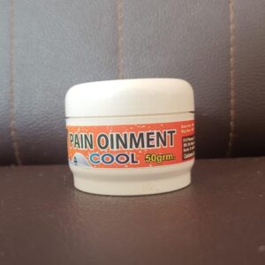 Pain Ointment Cool Ayurvedic cream marham for allergies, cold, cough, and fever headaches, leg pain, wear and tear discomfort