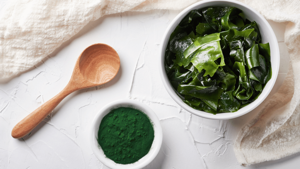 Spirulina's protein content