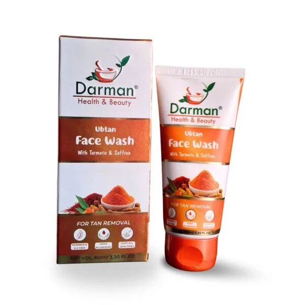 Derman Face Wash - Ayurvedic Face Wash with turmeric and saffron - Image 2