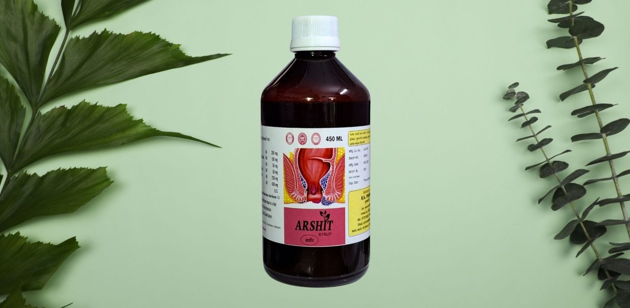 Arshit Syrup Reliable Remedy for Bleeding, Pain, Hemorrhoids, Itching, and Constipation